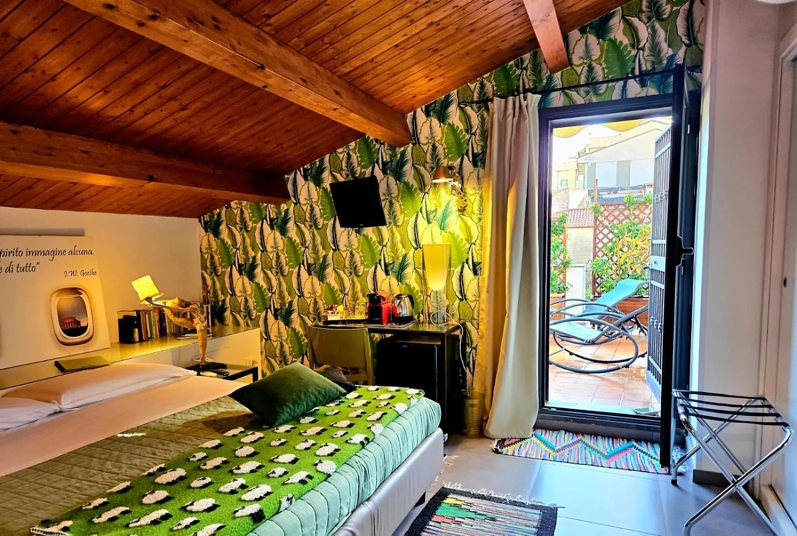 La Foresteria Boutique B&B Catane Couette-café